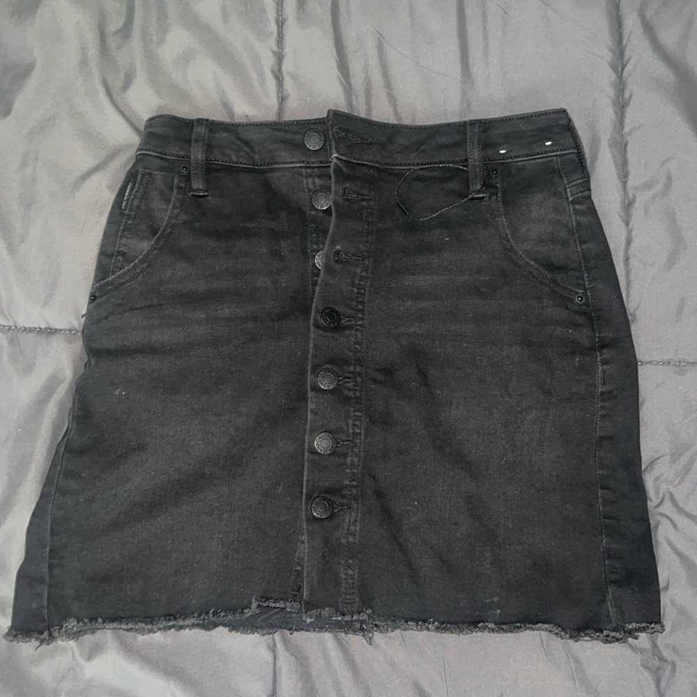CALVIN KLEIN mini denim skirt